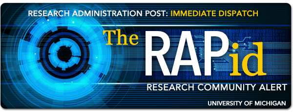 RAPid Research Administration Post Immediate Dispatch - Community Alert